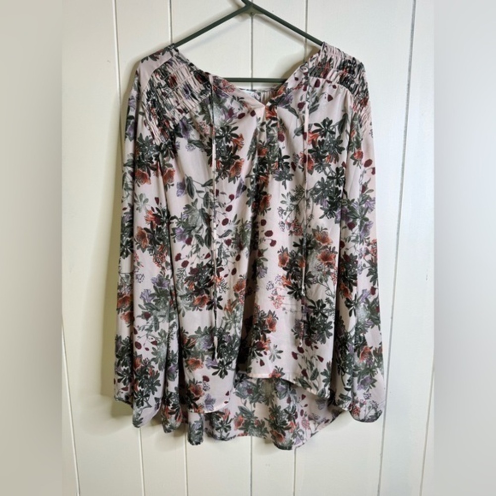 Violet + Claire Boho Long Sleeve Blouse 3X